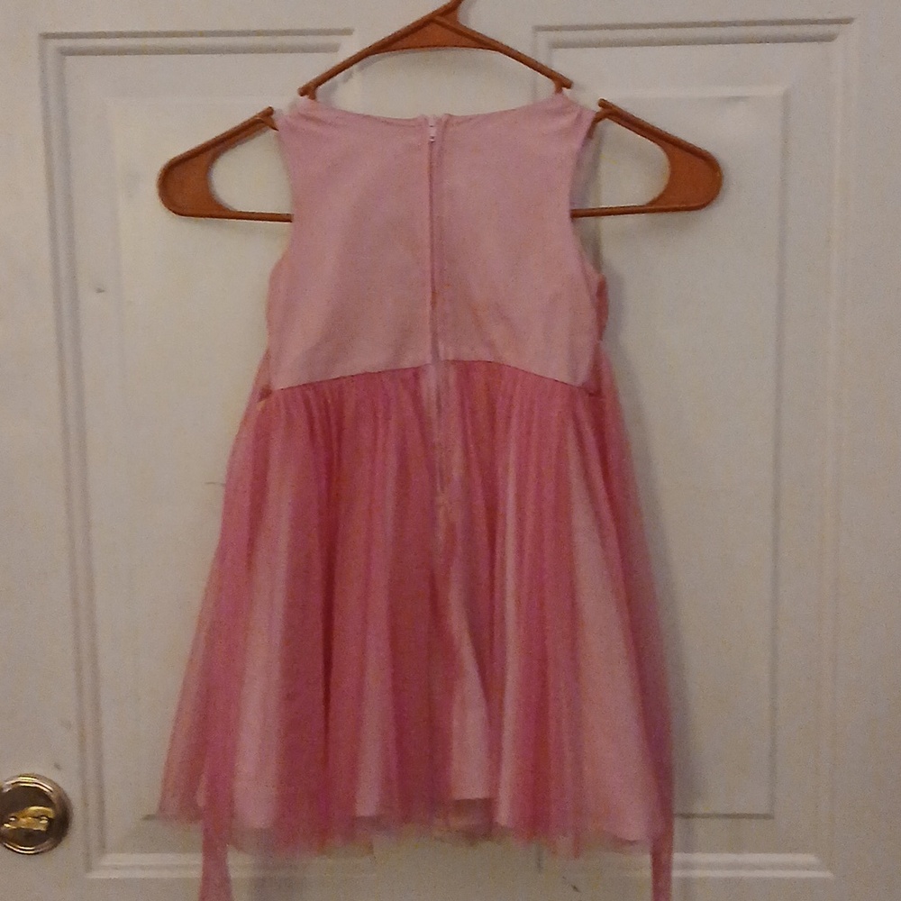 Bonnie Jean Size 2T Girls Blush Ivory Sequin Dress - Picture 3 of 6
